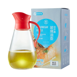 [盒马 自开盖玻璃油壶 550ml]