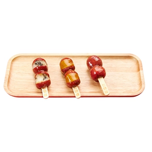 [【现做】糯米+栗子+去核组合冰糖葫芦-雪山故事]
