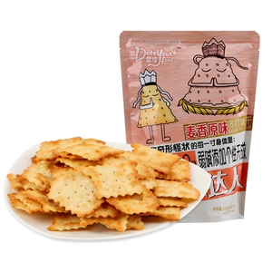 [碱体达人 苏打饼干 麦香原味 200g]