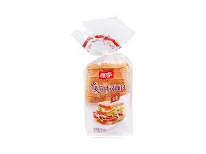 Тостовый хлеб с персиком и сливой из цельнозерновой муки, 400г