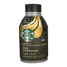 Пить кофе 星巴克 派克市场黑咖啡 270ml