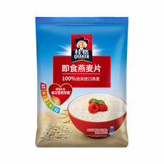 冲饮谷物 quaker/桂格 即食燕麦片 经典原味（袋装） 1kg