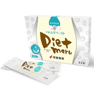Diet Maru Coix, ферментированный фруктовый и овощной сок со вкусом семян, таблетки Xiaoshui, платиновое издание, 10 г * 10, импортированы из Японии