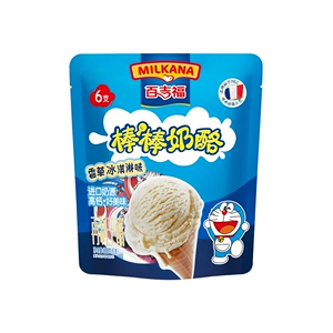 [Milkana/百吉福 棒棒香草冰淇淋味 120g]