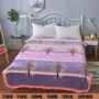 Hàn quốc pha lê nhung giường bìa rửa sạch bông chăn bông chăn nap sheet bìa pad dual-sử dụng máy rửa ga giường chống thấm nước