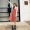 Handu quần áo nhà mùa thu 2019 phong cách mới đại học gió nữ Một từ lỏng lẻo màu rắn dây đeo đầm đầm - A-Line Váy