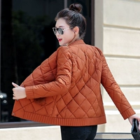 Quần áo mùa đông nữ 2018 phiên bản mới của Hàn Quốc chất béo cotton ngắn ngắn quần áo nhẹ và size lớn xuống áo khoác cotton nhỏ nữ áo khoác thủy triều áo phao lót lông cừu