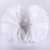 Белая большая ручка