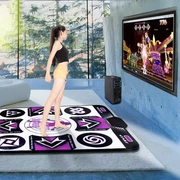 TV sử dụng kép gia đình toàn bộ người mới bắt đầu nhảy đơn mới kết nối trẻ em nhảy mat tập thể dục không dây - Dance pad