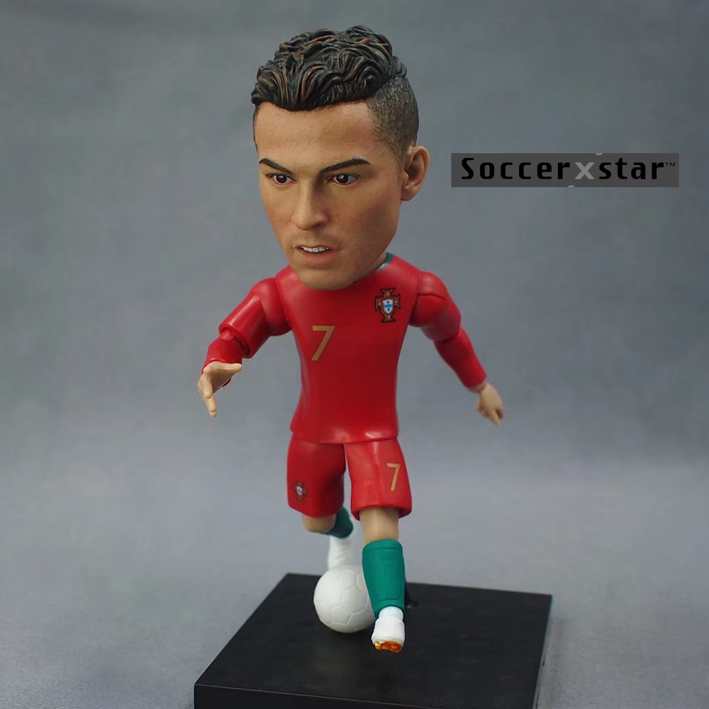 13Cm Movable Portugal CR1Football Around the stars Portugal C Luo Ronaldo image 1 / 6 Man soldier Garage Kit doll fan a birthday present