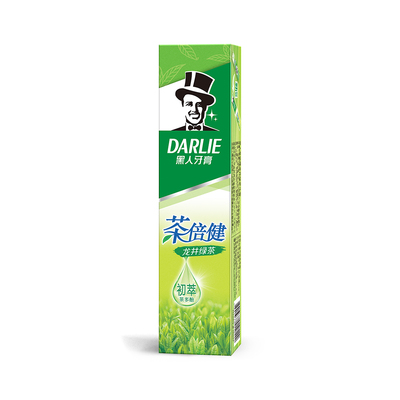 [DARLIE/黑人 茶倍建龙井绿茶牙膏140g/支]