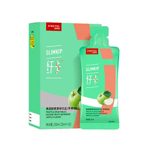 SIMEITOL/Zimeitang Фруктово-овощной ферментный фруктовый напиток (вкус яблока) 25 мл*10