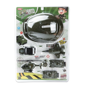 Игрушечная машина Car King - военная база/строительный проект 38*26 см