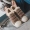 Giày cotton nữ mùa đông cộng với nhung hoang dã Sinh viên Hàn Quốc Velcro hai đôi giày cotton 2018 mới dày giày vải ấm