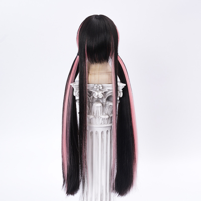 taobao agent Eight -year -old shop 11 color Meitai wig BJD wigs of soft silk combat double ponytail 3 ...