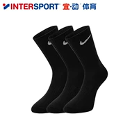 Nike Nike LIGHTweIGHT CREW Vớ luyện tập thể thao Vớ trợ giúp cao Ba đôi SX7676 - Vớ thể thao tất thể thao chạy bộ