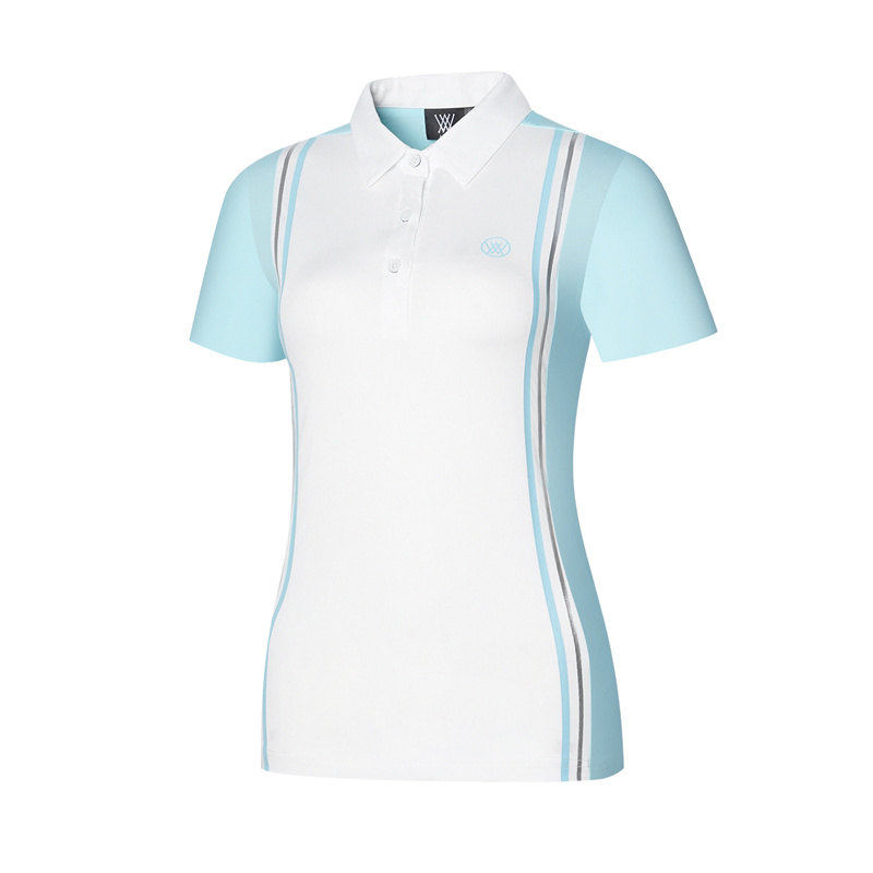 White Pink Bluegolf female Short sleeve T-shirt new pattern ventilation Quick drying female clothing elastic force Self cultivation Show thin jacket GOLF Jersey