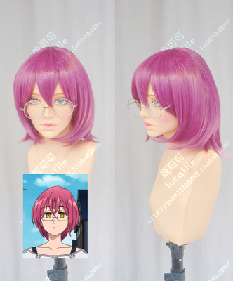 taobao agent Seven major sins, seven original sins, Gowther Gowther Gulf's face, short hair, short hair, glasses, handsome teenager cosplay wigs