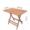 Bàn gấp tre di động bàn gỗ rắn đơn giản hiện đại bàn căn hộ nhỏ bàn vuông nhỏ gấp bàn nhà - Bàn bàn học chống gù chống cận