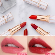 Ins Super Fire Marble Lipstick Matte Bean Rose Rose Tomato Dì Son dưỡng ẩm Không thấm nước