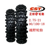 Lốp xe máy Trịnhxin 2.75-21 90 100-18 xe mô tô địa hình 275 sâu răng chống trượt xe thể thao 21 inch 18 inch - Lốp xe máy
