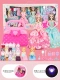 Pui Ling búp bê Barbie cô gái công chúa Aisha mô phỏng tinh tế váy quần áo phù hợp với hộp Ai món quà đồ chơi