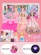 Pui Ling búp bê Barbie cô gái công chúa Aisha mô phỏng tinh tế váy quần áo phù hợp với hộp Ai món quà đồ chơi