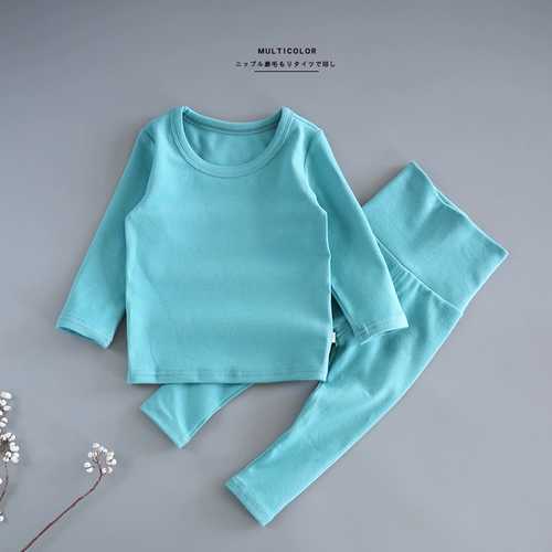 Детский демисезонный базовый комплект, бандаж пупочный, пижама подходит для мужчин и женщин, термобелье, простой и элегантный дизайн