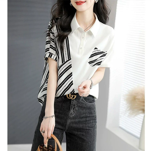 Брендовая модная рубашка, короткий рукав