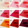 Bruni Hàn Quốc nhập khẩu 1.0mm màu rắn với một phần mềm vải búp bê không dệt vải vải handmade hồng Tự làm và đỏ - Vải vải tự làm thun 4 chiều