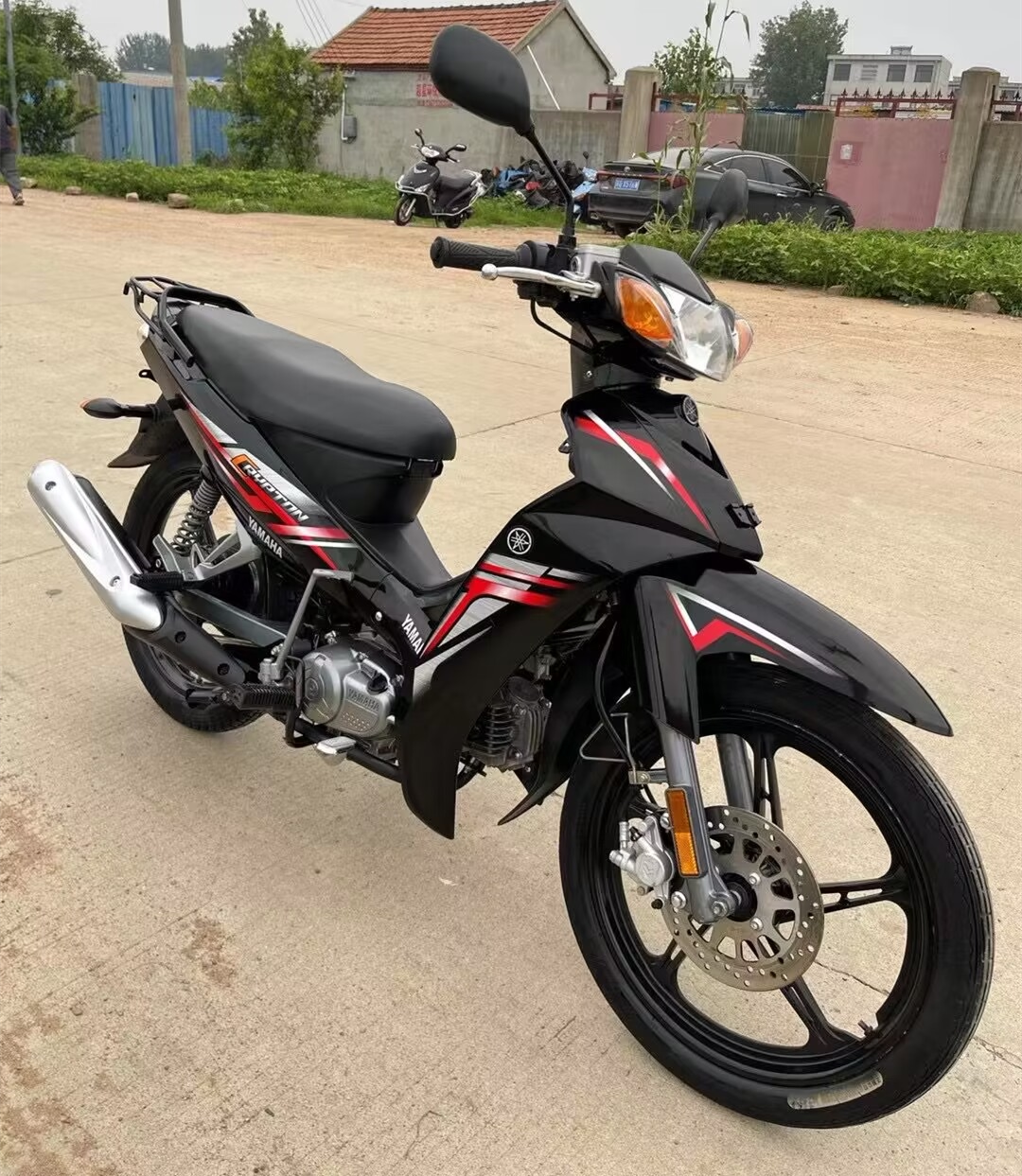 Б/у Yamaha C8 Candid Beam Мотоциклетное транспортное средство Saichi 110 Проглатывание топлива 125 помощь автомобиль оригинал подлинный