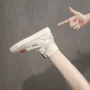 Hip-hop đường phố khiêu vũ của phụ nữ giày mùa xuân và mùa hè 2018 mới của Hàn Quốc phiên bản của phẳng cao giày của phụ nữ giày trắng dày giản dị giày của phụ nữ giày the thao nữ nike