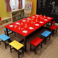 Bàn học sinh học đoàn sinh viên 1,2 mét vẽ tranh tiểu học bàn nghệ thuật bàn nhỏ bàn nâng cao nội thất phòng ngủ - Nội thất giảng dạy tại trường bàn liền ghế