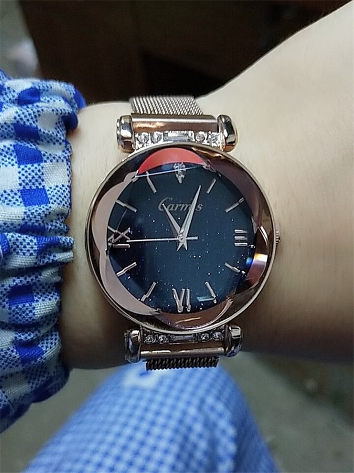卡美仕磁铁表带时尚手表