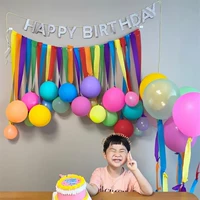 Брендовый радужный воздушный шар, детское вечернее платье, макет подходит для фотосессий, Южная Корея, подарок на день рождения