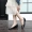 Giày đi mưa thời trang 2019 giày nữ cao su cắt thấp thoáng khí chống trượt giày không thấm nước nêm đế bằng phẳng giày đế bệt - Rainshoes