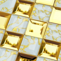 3x3 Gold+Platinum Dragon Pattern