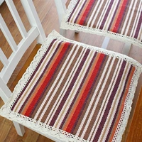 Летний тонкий стульчик для кормления, плетеная подушка, ноутбук, кресло, ткань, из хлопка и льна, сделано на заказ
