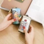 Túi đựng ví nữ nữ sinh viên ngắn phiên bản Hàn Quốc dễ thương 2018 mới cá tính nhỏ tươi hoạt hình Hàn Quốc một gói móc khóa ví mini