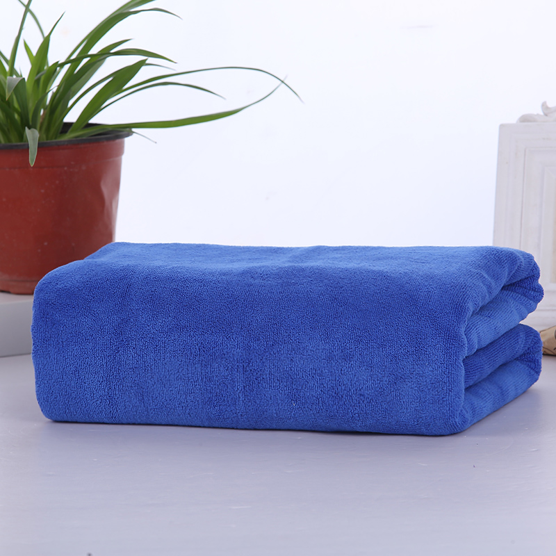 BlueBeauty Salon enlarge Bath towel Foot therapy shop hotel Bed towel special-purpose Sofa towel than pure cotton water uptake Quick drying No hair loss