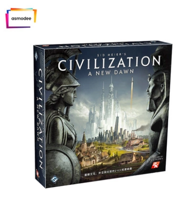 Nền văn minh của Sid Meier: The New Dawn Main Board Game SF Bưu chính Lý do chiến lược Bố cục phiên bản Trung Quốc - Trò chơi trên bàn