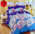 Người đàn ông béo màu xanh Doraemon sinh viên giường đơn duy nhất quilt cover đôi quilt cover 1.5 m 1.8 m 2.0 m Khăn trải giường