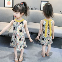 Quần áo trẻ em 1 bé 2 tuổi Nữ bé phiên bản Hàn Quốc của váy 3 bé gái mùa hè váy vest 4 bé gái váy mùa hè - Váy chân váy cho be gái 12 tuổi
