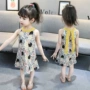 Quần áo trẻ em 1 bé 2 tuổi Nữ bé phiên bản Hàn Quốc của váy 3 bé gái mùa hè váy vest 4 bé gái váy mùa hè - Váy chân váy cho be gái 12 tuổi