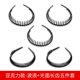 Rửa mặt hoop tóc nữ áp lực với răng chống trượt headband đơn giản mũ nón phụ kiện tóc hoang dã lỗ tóc hẹp hoop đầu khóa nam - Phụ kiện tóc