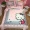 Cartoon mèo kt Hello Kitty bông denim bông bốn bộ trẻ em chăn trải giường 1.5m1.8 mét - Bộ đồ giường bốn mảnh