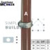42/48 thép lan can phụ kiện kết nối fastener doanh sửa chữa thành viên cầu thang tay vịn thép ốc vít đồng hồ vôn Thiết bị & dụng cụ