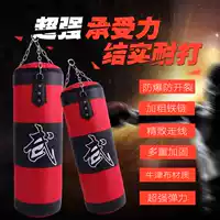 Túi đấm bốc rắn dành cho người lớn treo hộ gia đình Sanda trẻ em Túi cát Taekwondo dành cho người lớn - Taekwondo / Võ thuật / Chiến đấu tay đấm bốc