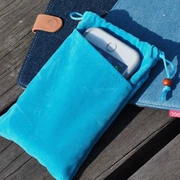 Huawei túi điện thoại túi xách tay túi di động bảo vệ điện tay áo lưu trữ kỹ thuật số túi nhung túi người già - Lưu trữ cho sản phẩm kỹ thuật số