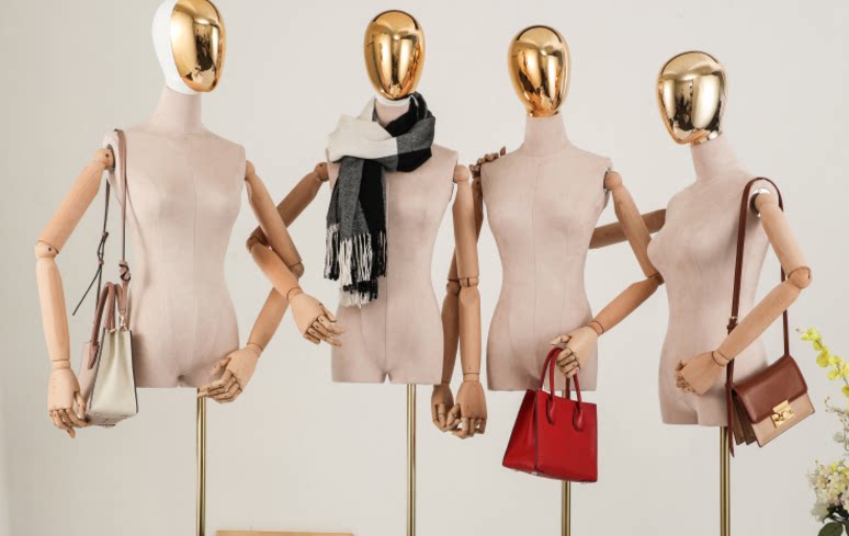 半身模特架在橱窗展示的重要性不能忽略